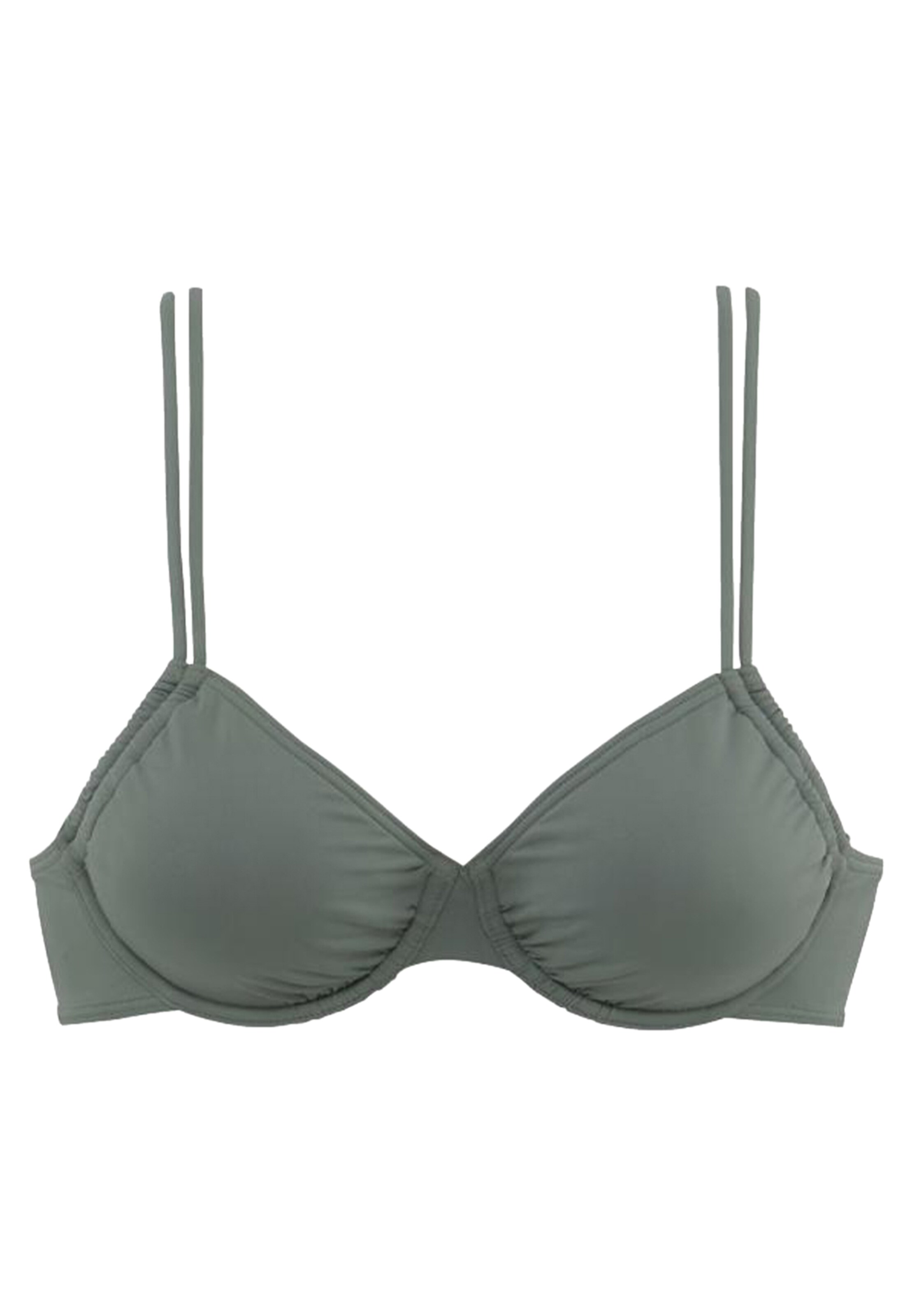 LASCANA T-Shirt Bikinitop in Grün