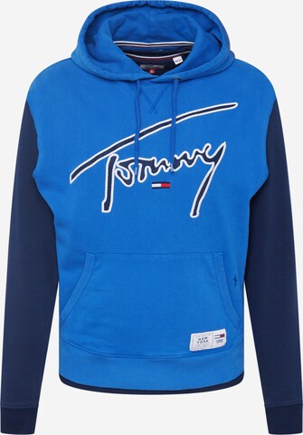 Tommy Jeans Sweatshirt i blå: forside