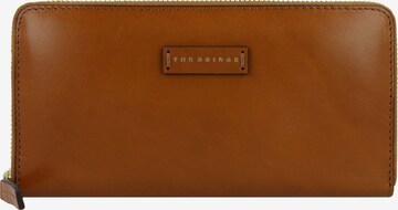 The Bridge Wallet in Brown: front