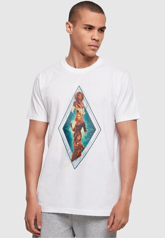 T-Shirt 'The Marvels - Diamond Trio' ABSOLUTE CULT en blanc : devant