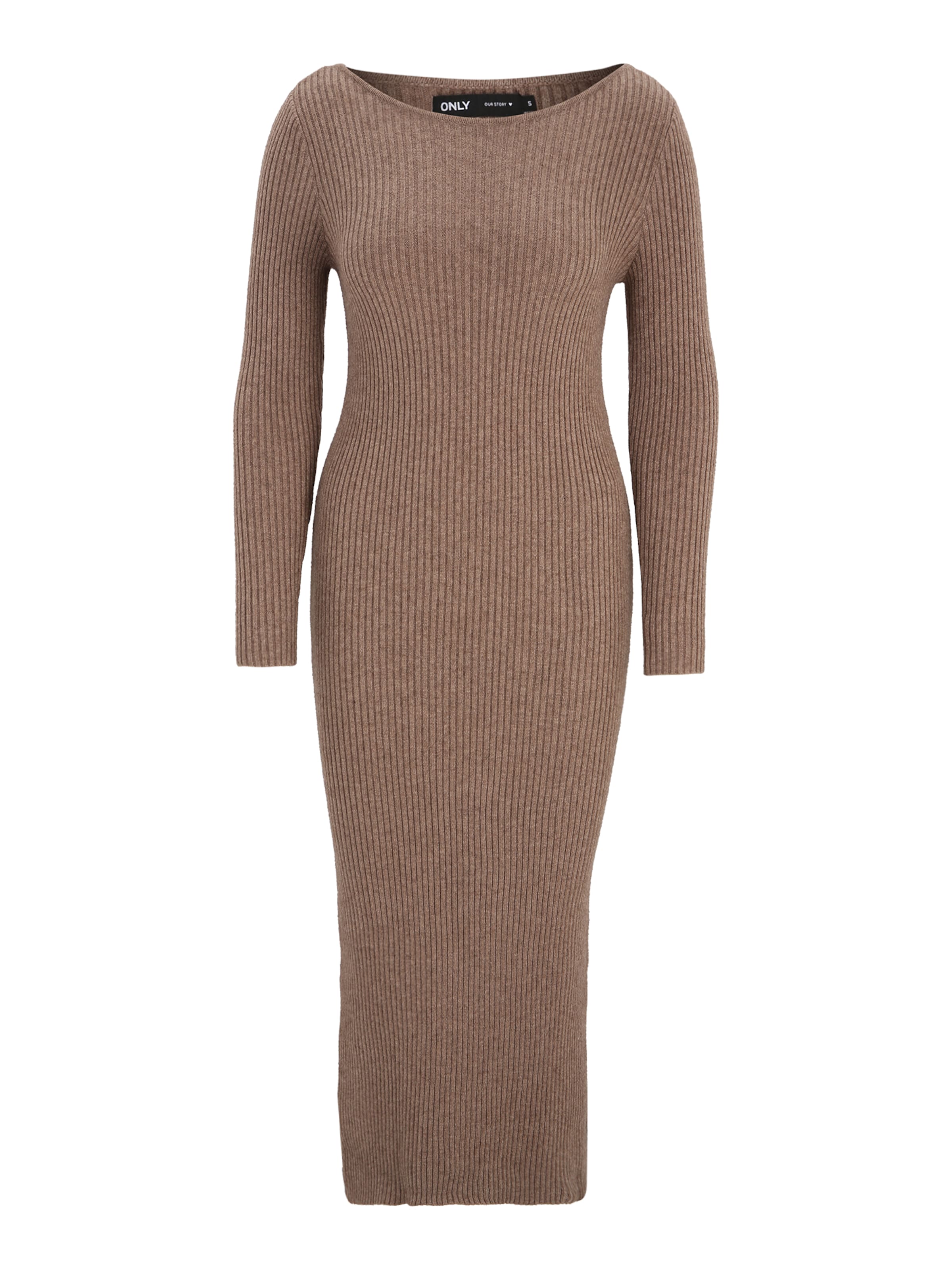 Only Petite Knitted dress 'ONLKATIA' in Brown: front