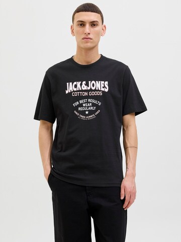 T-Shirt JACK & JONES en noir : devant
