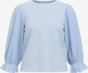 T-shirt 'OBJElia' OBJECT en bleu : devant