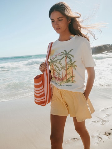 T-shirt Next en blanc