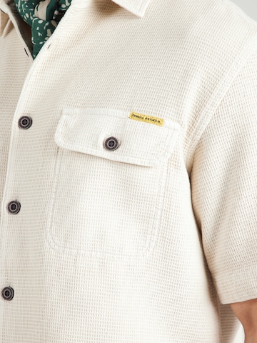 CAMP DAVID Regular fit Button Up Shirt in Beige