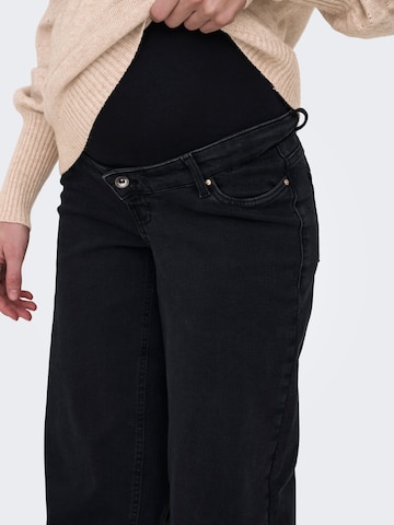 Loosefit Jeans 'OLMMadison' di Only Maternity in nero