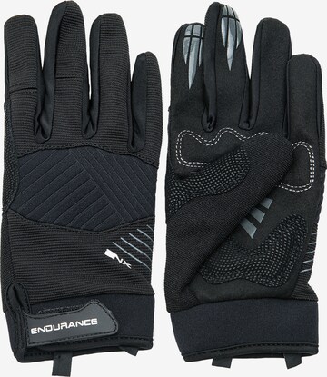 ENDURANCE Athletic Gloves 'Folkestone' in Black: front