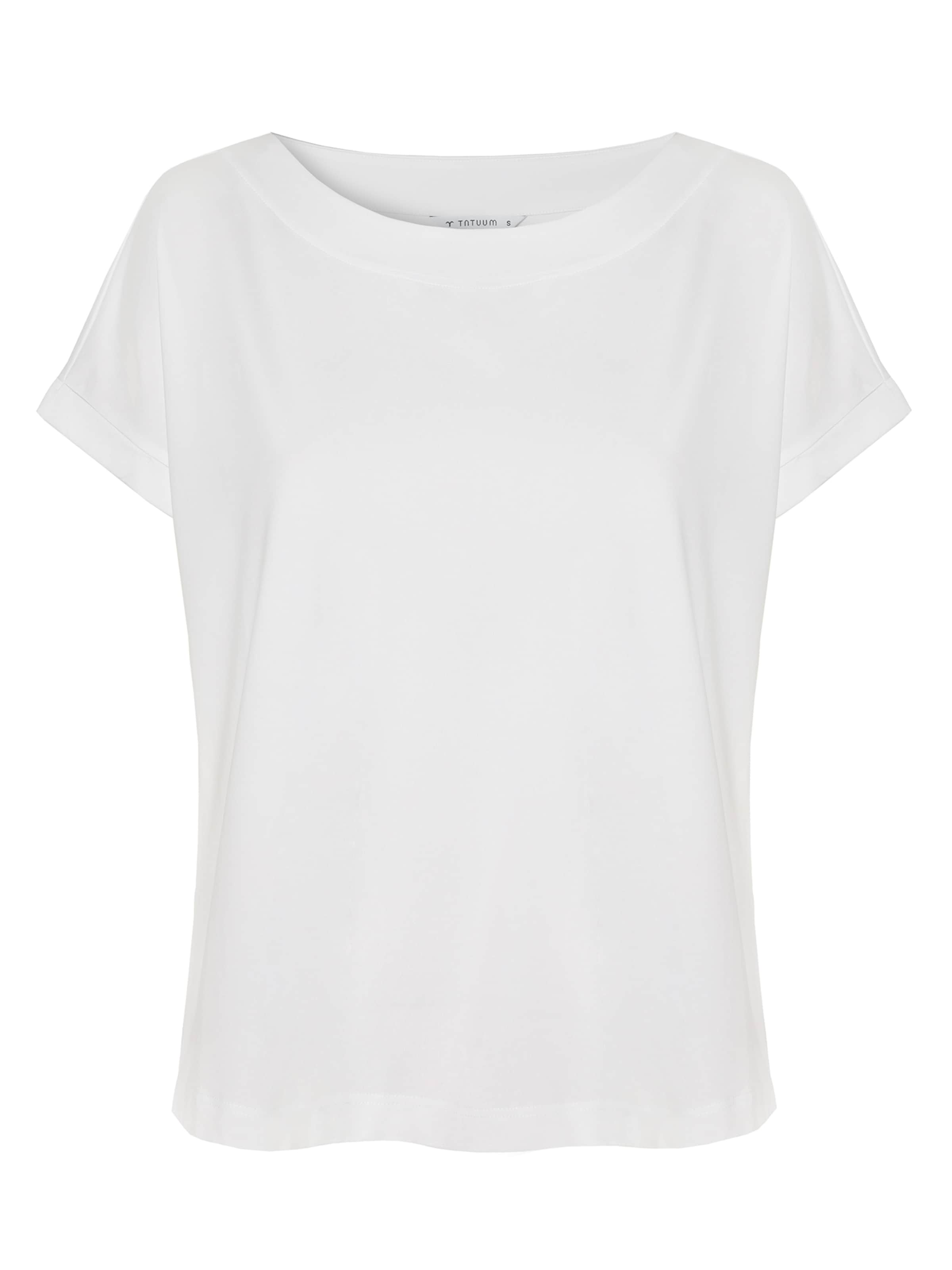 TATUUM Μπλούζα σε λευκό: μπροστά