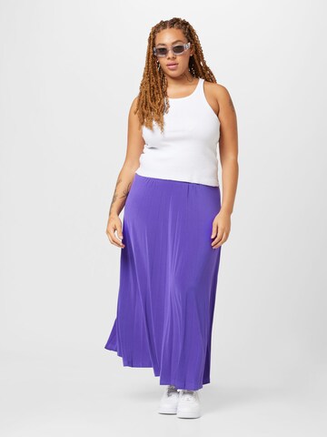 Dorothy Perkins Curve Skirt in Purple