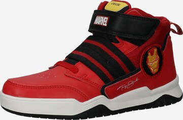 Sneaker di GEOX in rosso: frontale