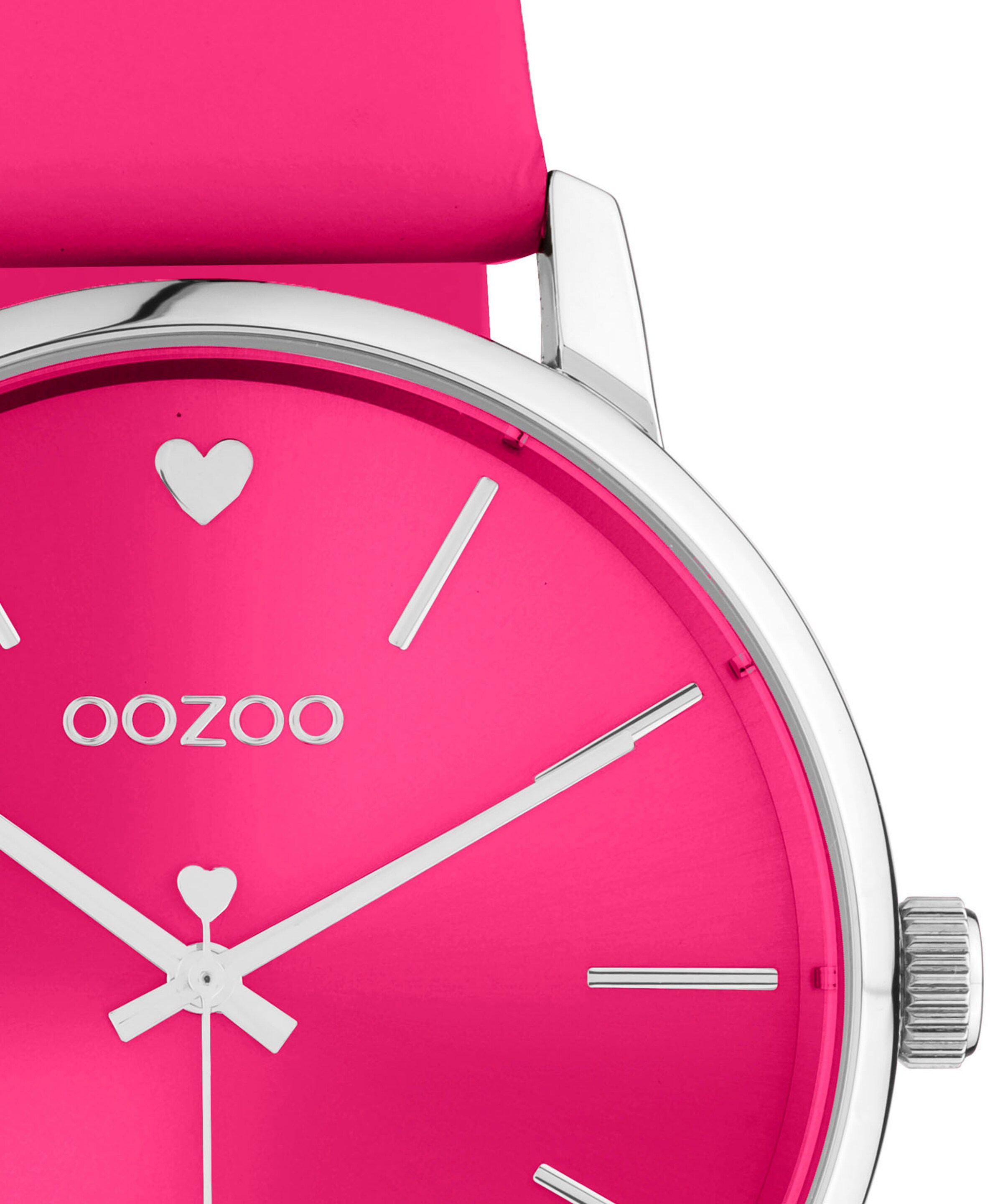 OOZOO Analoguhr in Pink