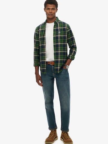 Superdry Comfort fit Srajca | zelena barva