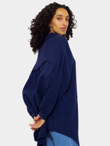 SASSYCLASSY Bluse‌‌‌‌‌ in Blau