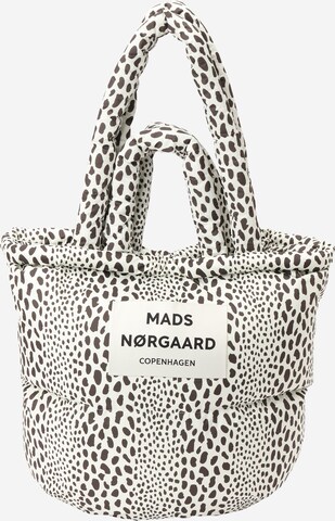 MADS NORGAARD COPENHAGEN Nákupní taška – černá: přední strana