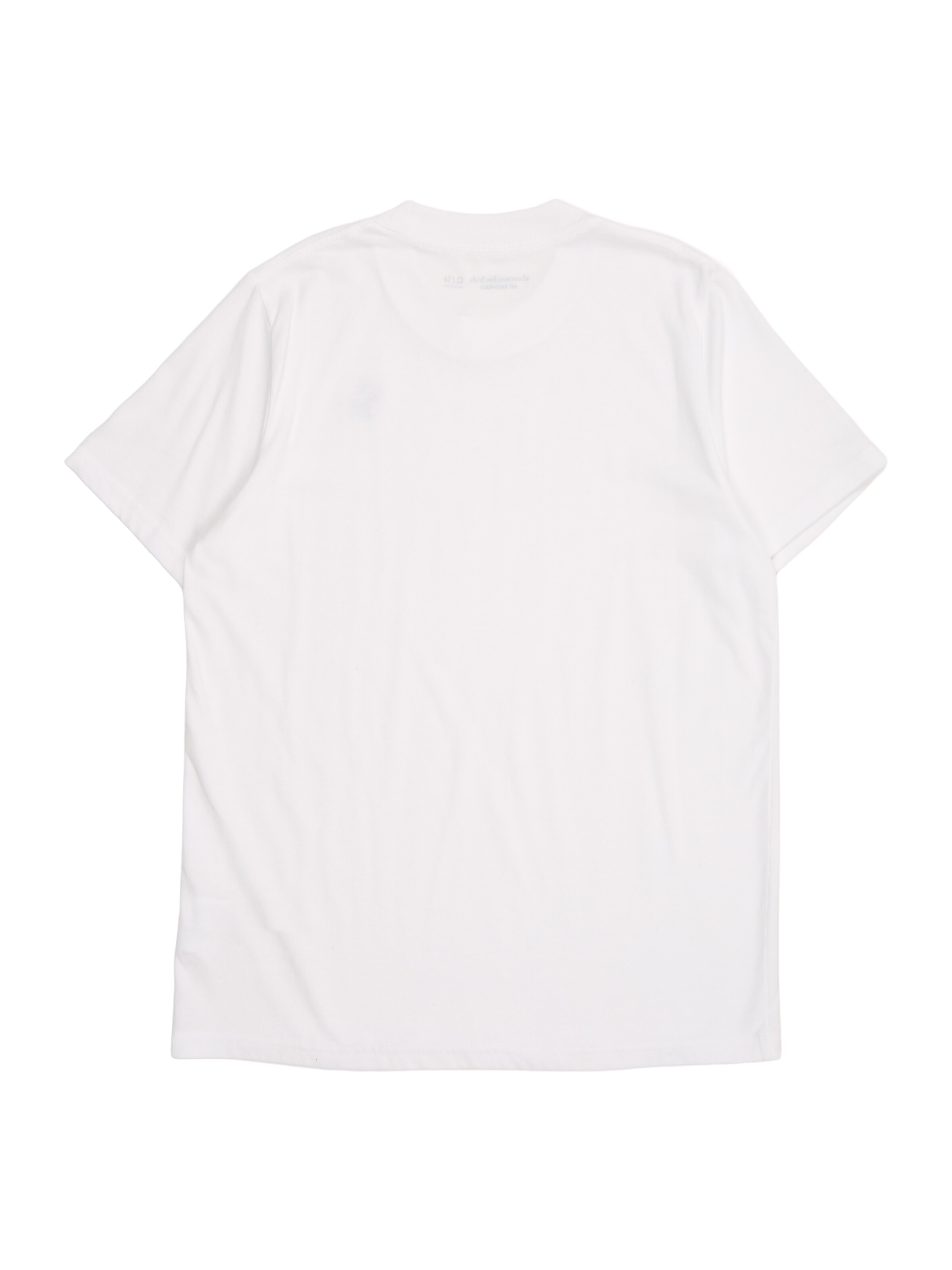 Tricou 'ESSENTIAL' de la Abercrombie & Fitch pe alb