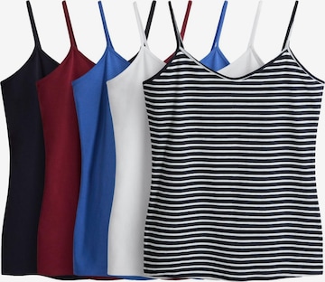 The Set Toppi värissä sininen: etupuoli