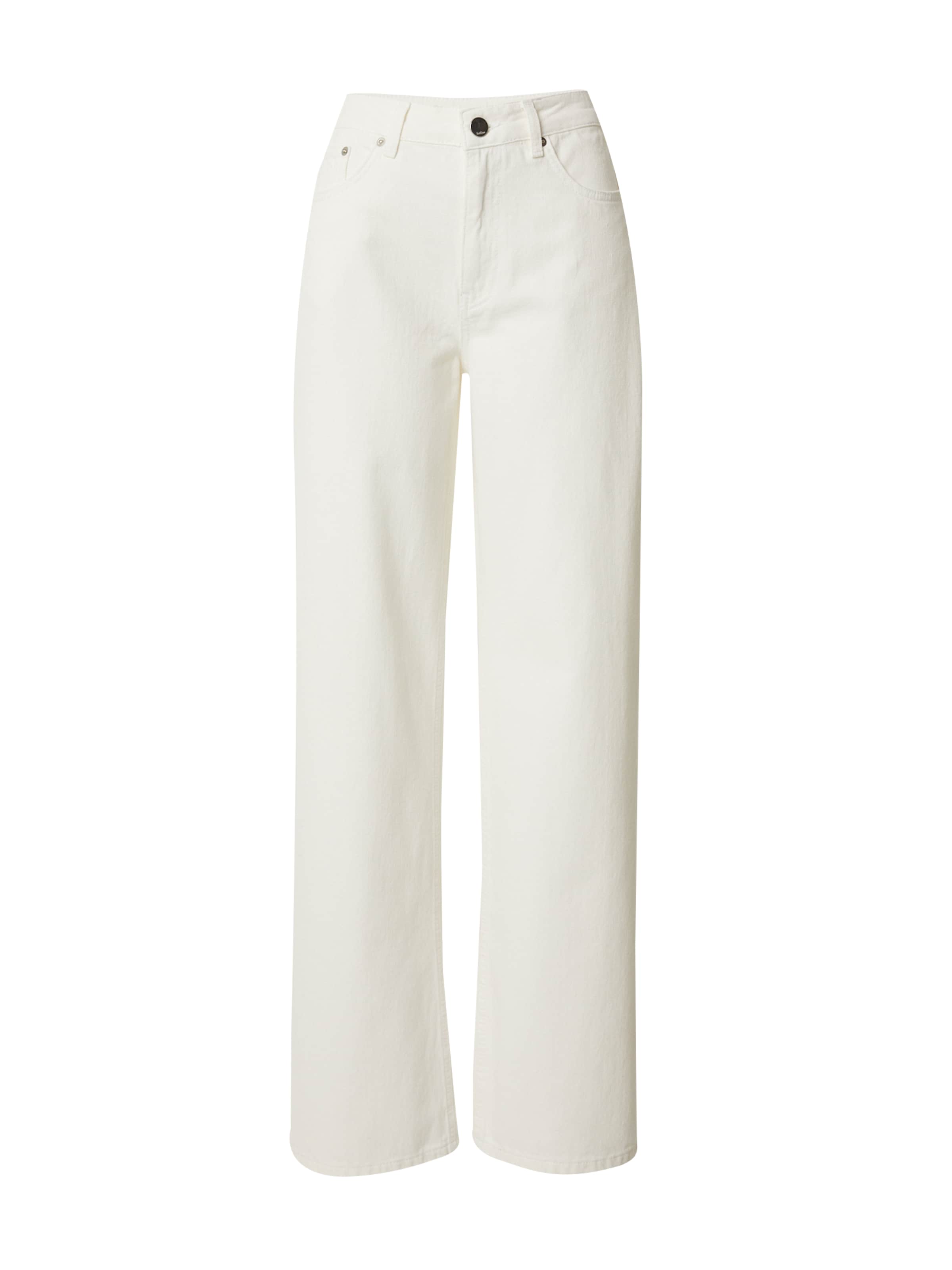 Loosefit Jean 'Albany Tall' LeGer by Lena Gercke en blanc : devant