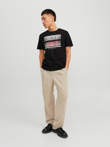 JACK & JONES T-Shirt 'JJBRIX' in Schwarz