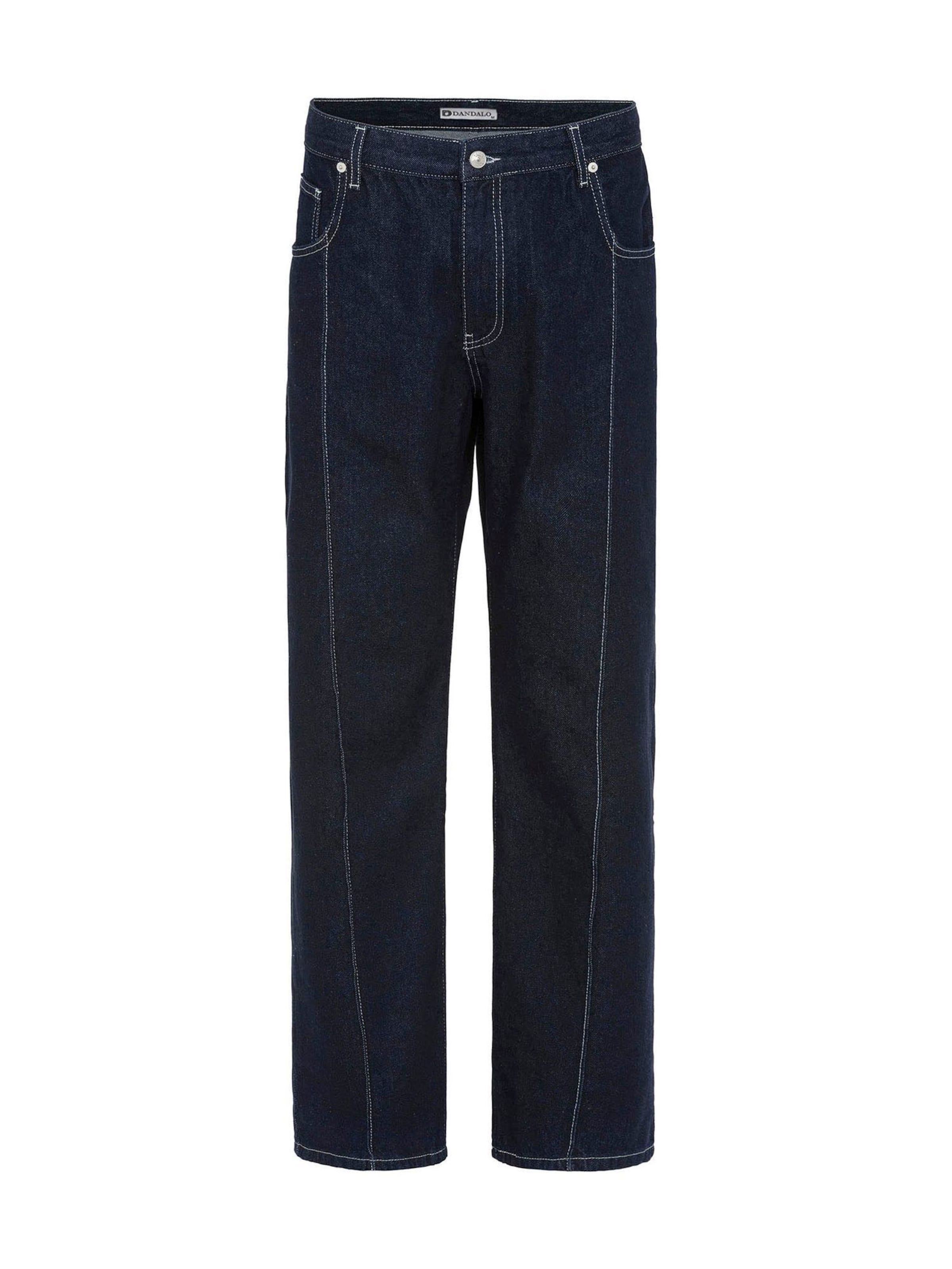 Dandalo Loosefit Jeans in Blau: Vorderseite