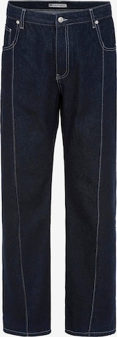 mėlyna Dandalo Laisvas Džinsai: priekis