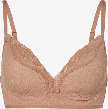 TRIUMPH Bustier BH in Beige: voorkant