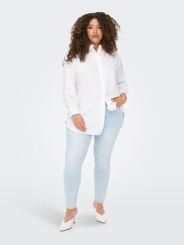 ONLY Carmakoma - Blusa 'Nora' em branco