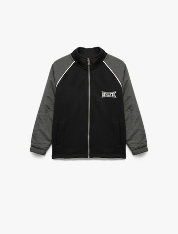 Koton Sweat jacket in Black: front
