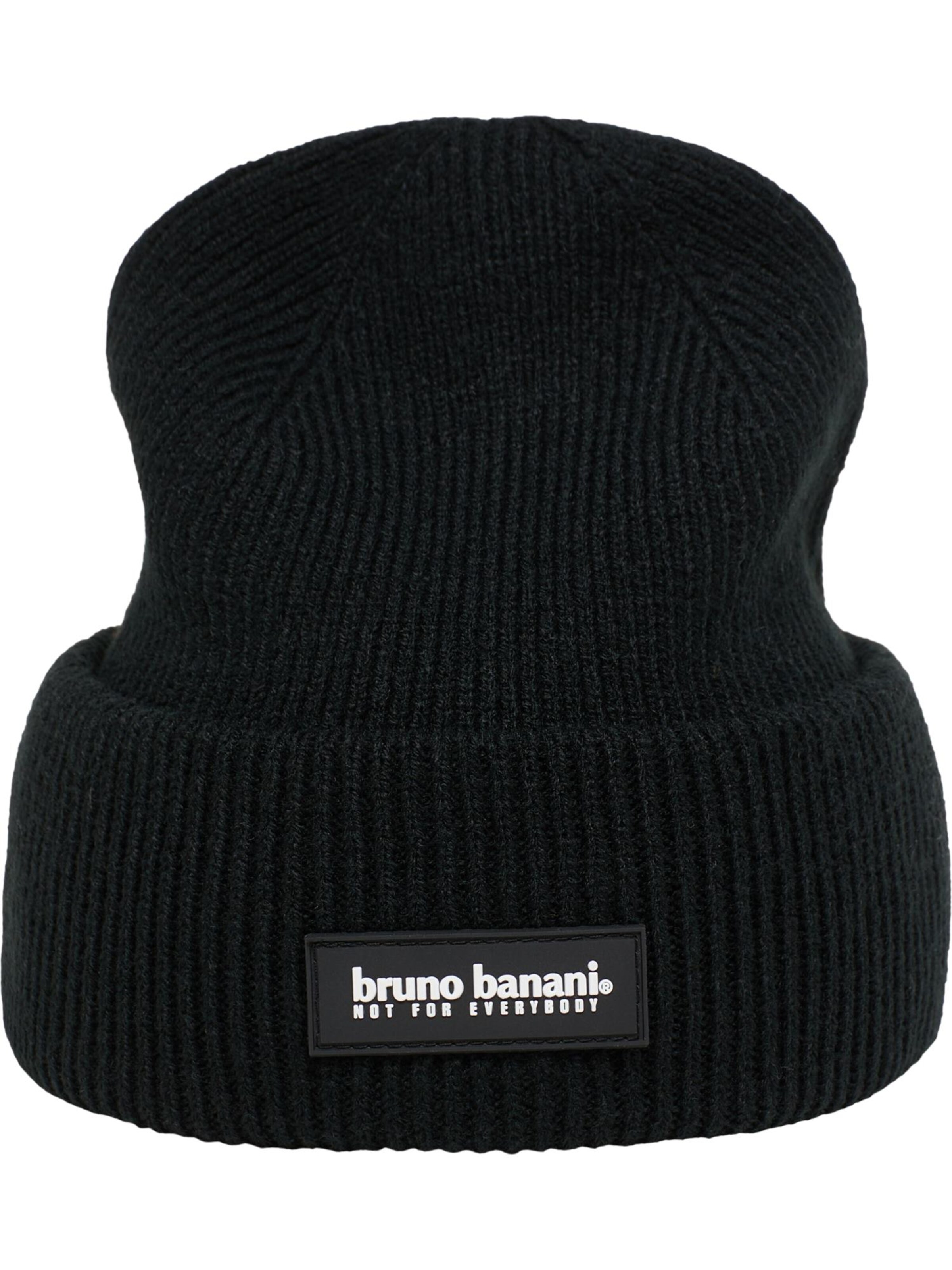 Bruno Banani Muts in Zwart: voorkant