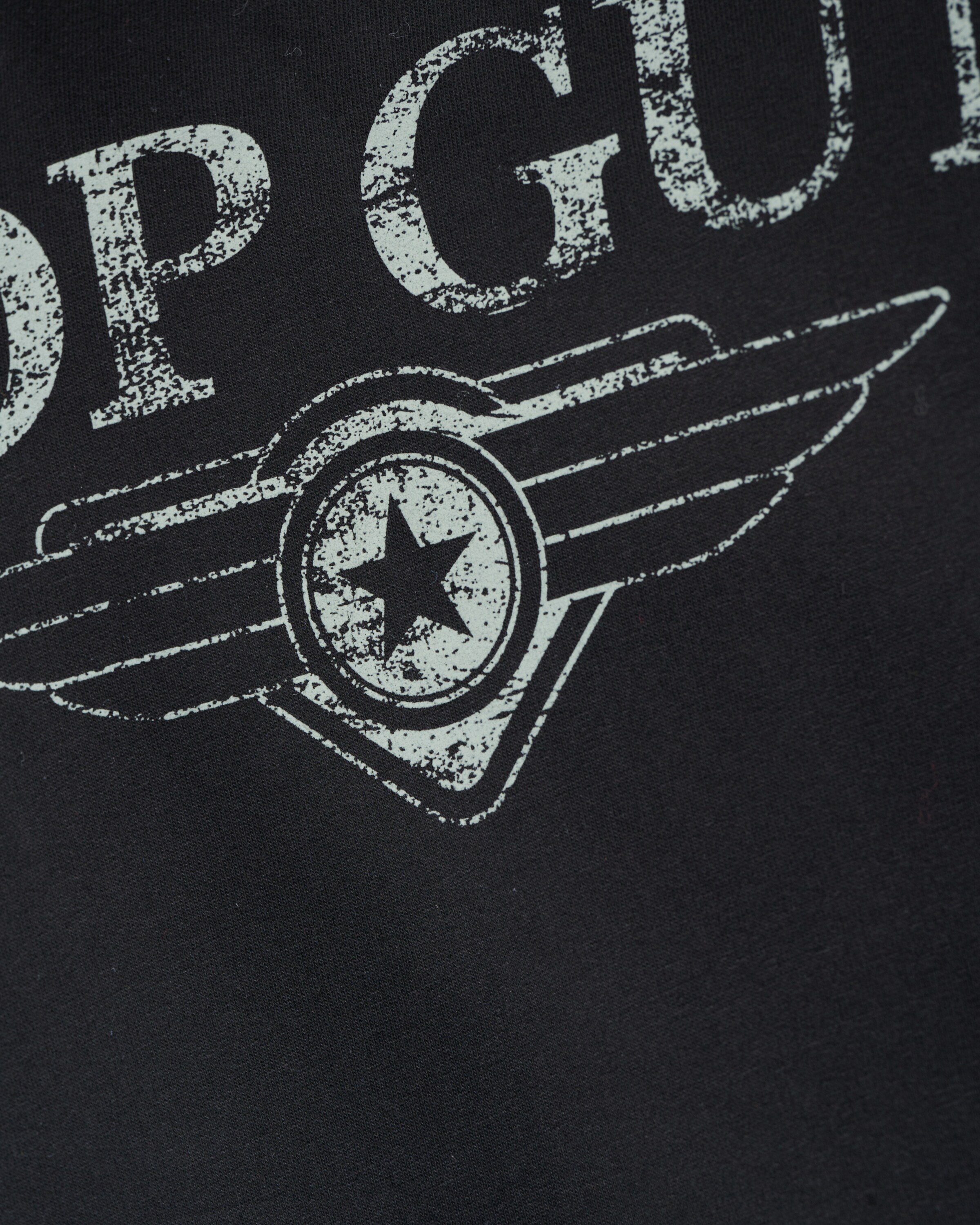 TOP GUN Sweatshirt in Black