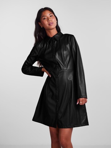 PIECES Shirt Dress 'Anette' in Black: front