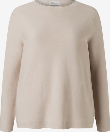 MAERZ Muenchen - Pullover ' 326000 ' em castanho: frente