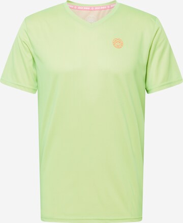 BIDI BADU Performance Shirt 'Ted' in Green: front