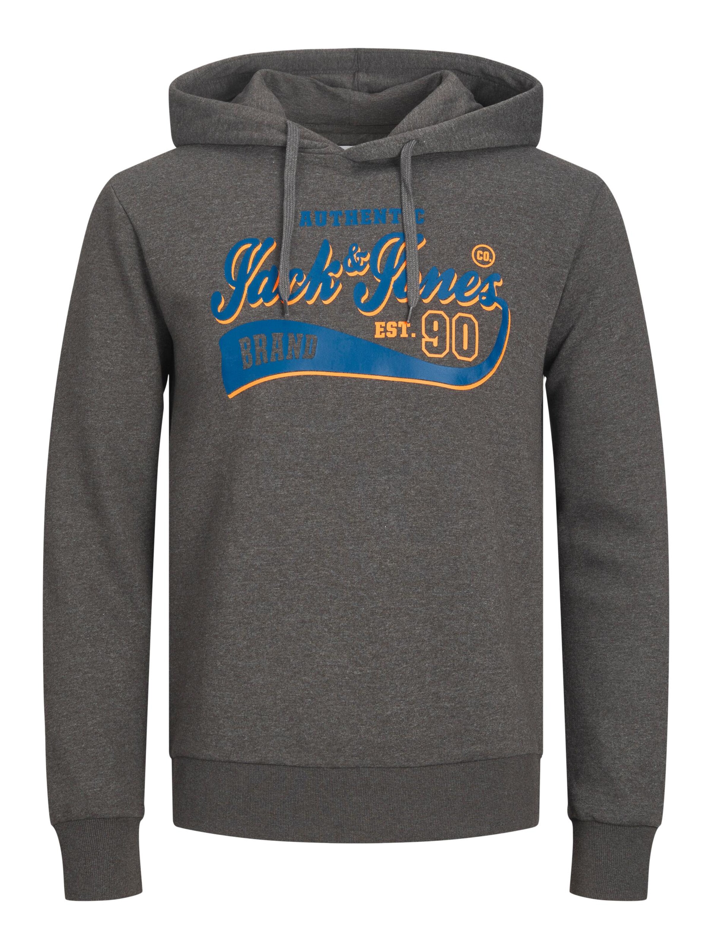 JACK & JONES Sweatshirt in Grau: Vorderseite