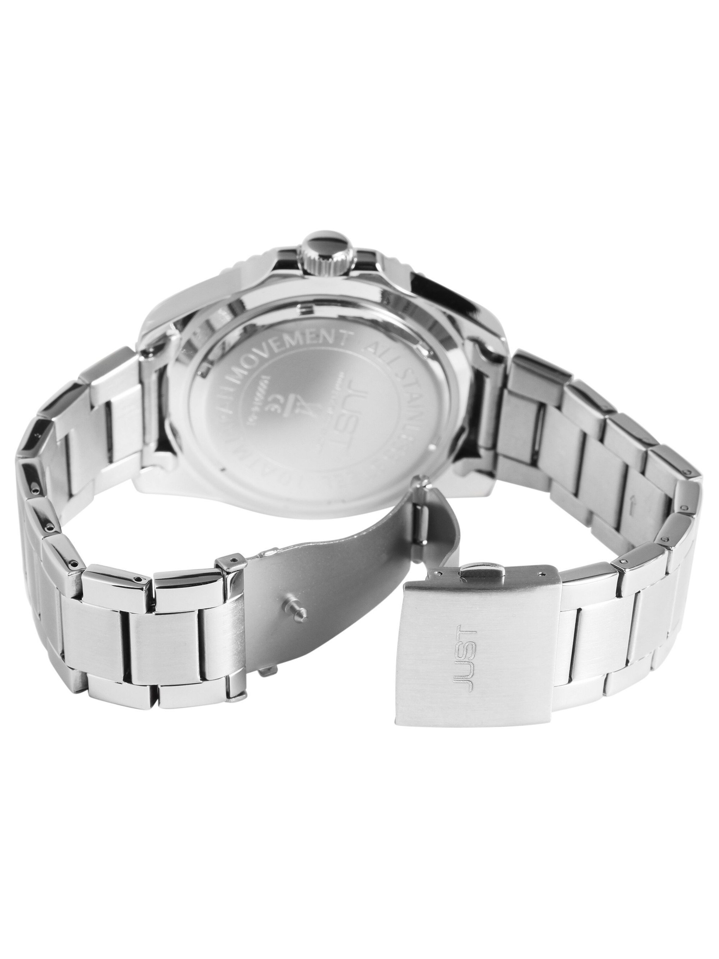 JUST Analog Watch in Silver
