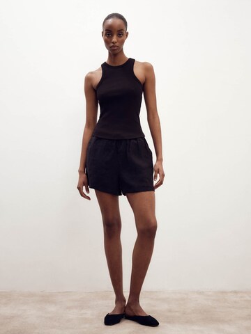 ABOUT YOU x Marie von Behrens - Top 'Greta' em preto