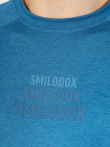 T-Shirt fonctionnel Smilodox en bleu