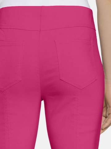 STEHMANN Slim fit Pajama Pants 'Igor' in Pink