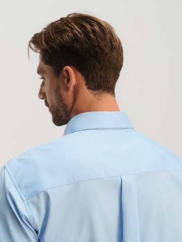TRAPP Regular fit Button Up Shirt in Blue