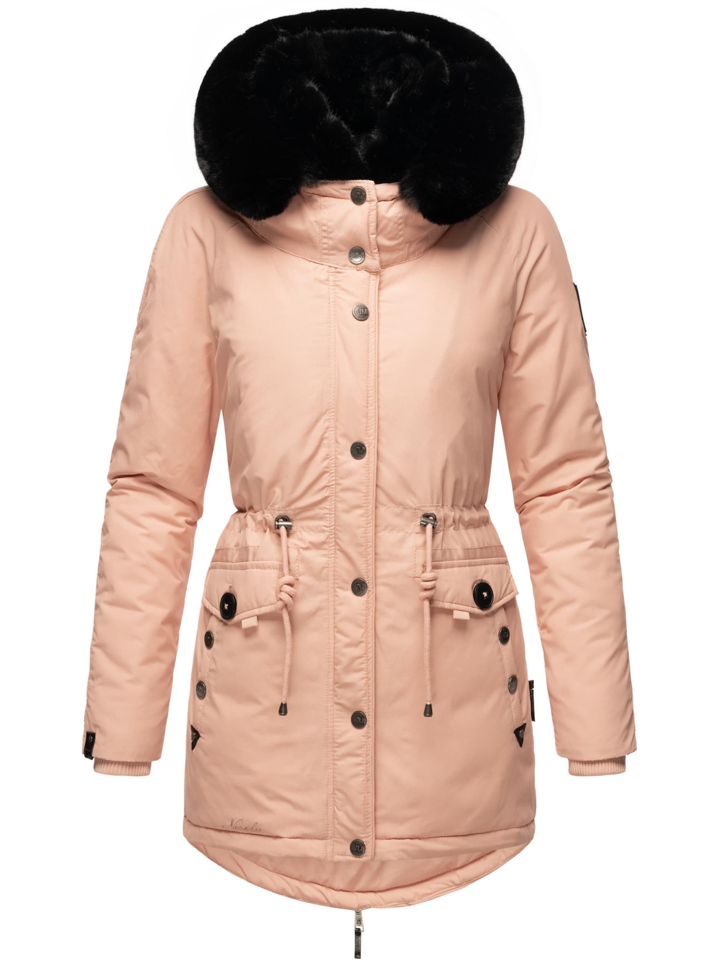 Parka invernale di NAVAHOO in rosa: frontale