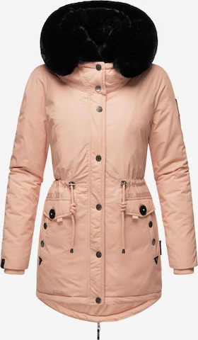 Parka d’hiver NAVAHOO en rose : devant