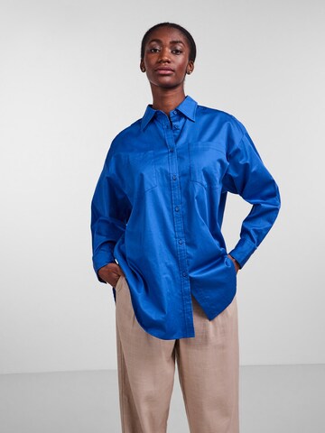 Y.A.S Blouse in Blauw: voorkant