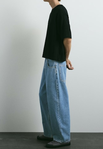 Pull&Bear Tønde Jeans i blå