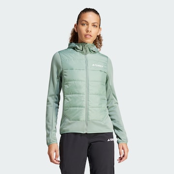 ADIDAS TERREX Outdoorjas in Groen: voorkant