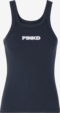 PINKO - Top 'BLUE LAGOON COSTINA' en azul: frente