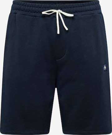 SCOTCH & SODA Regular Broek 'Essential' in Zwart: voorkant