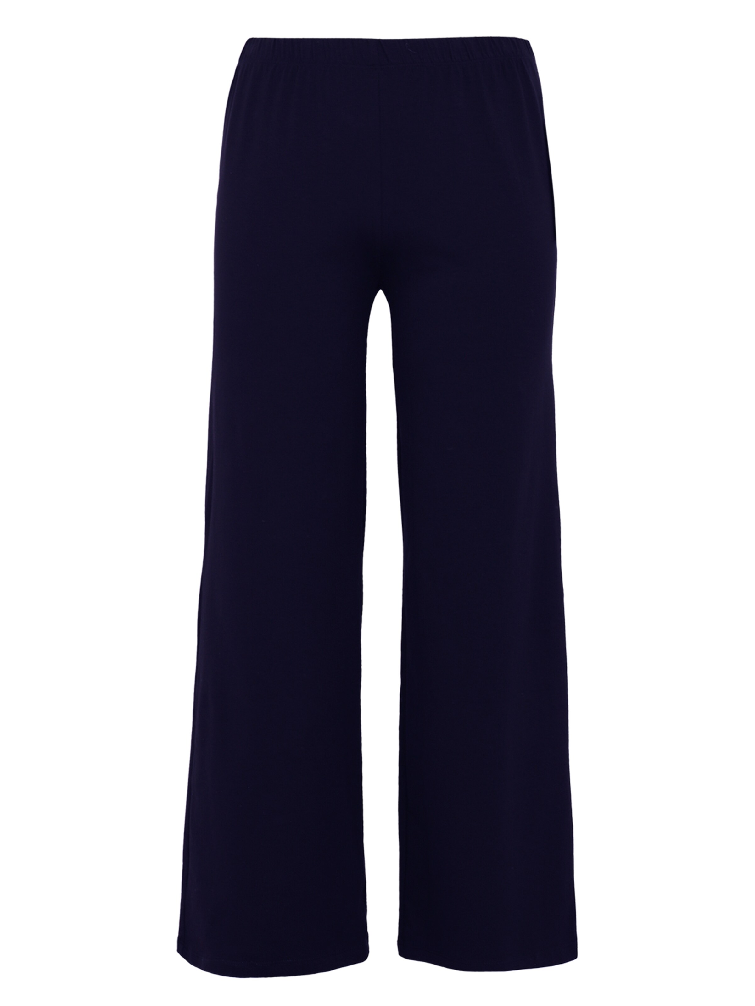 YOEK Trousers in Blue: front