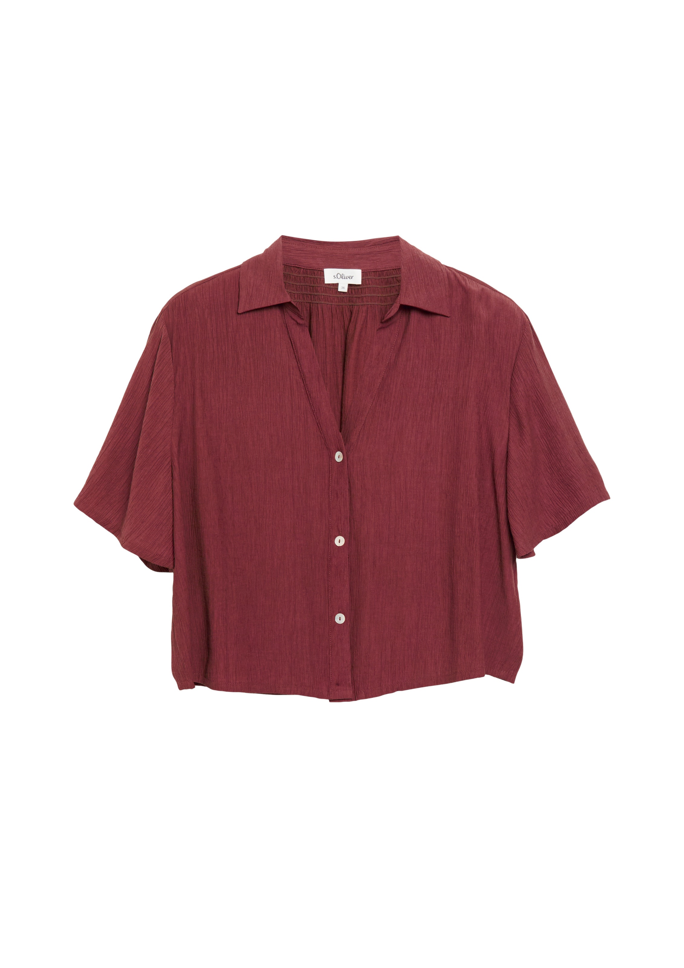 s.Oliver Bluse in Rot: Vorderseite