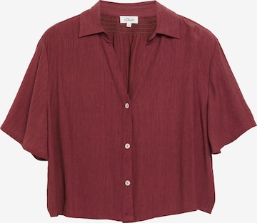 s.Oliver Bluse in Rot: Vorderseite