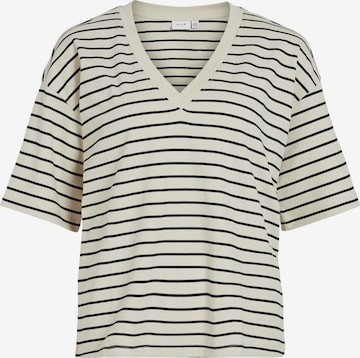 VILA - Camiseta en beige: frente