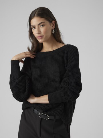 VERO MODA Sweater in Black